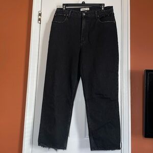 Abercrombie & Fitch The Ankle Straight Ultra High Rise